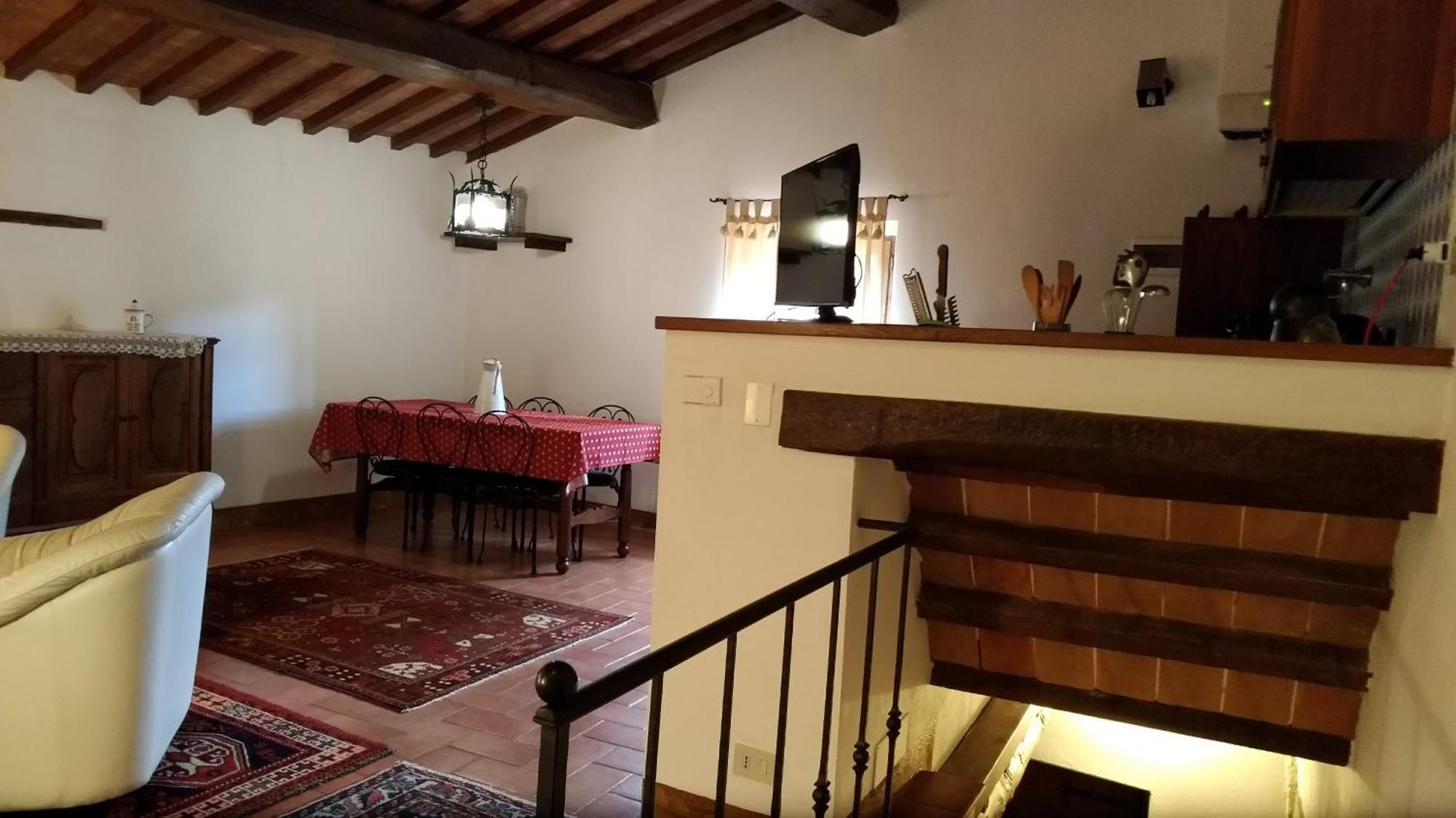 Villa La Nussa Capolona Szoba fotó