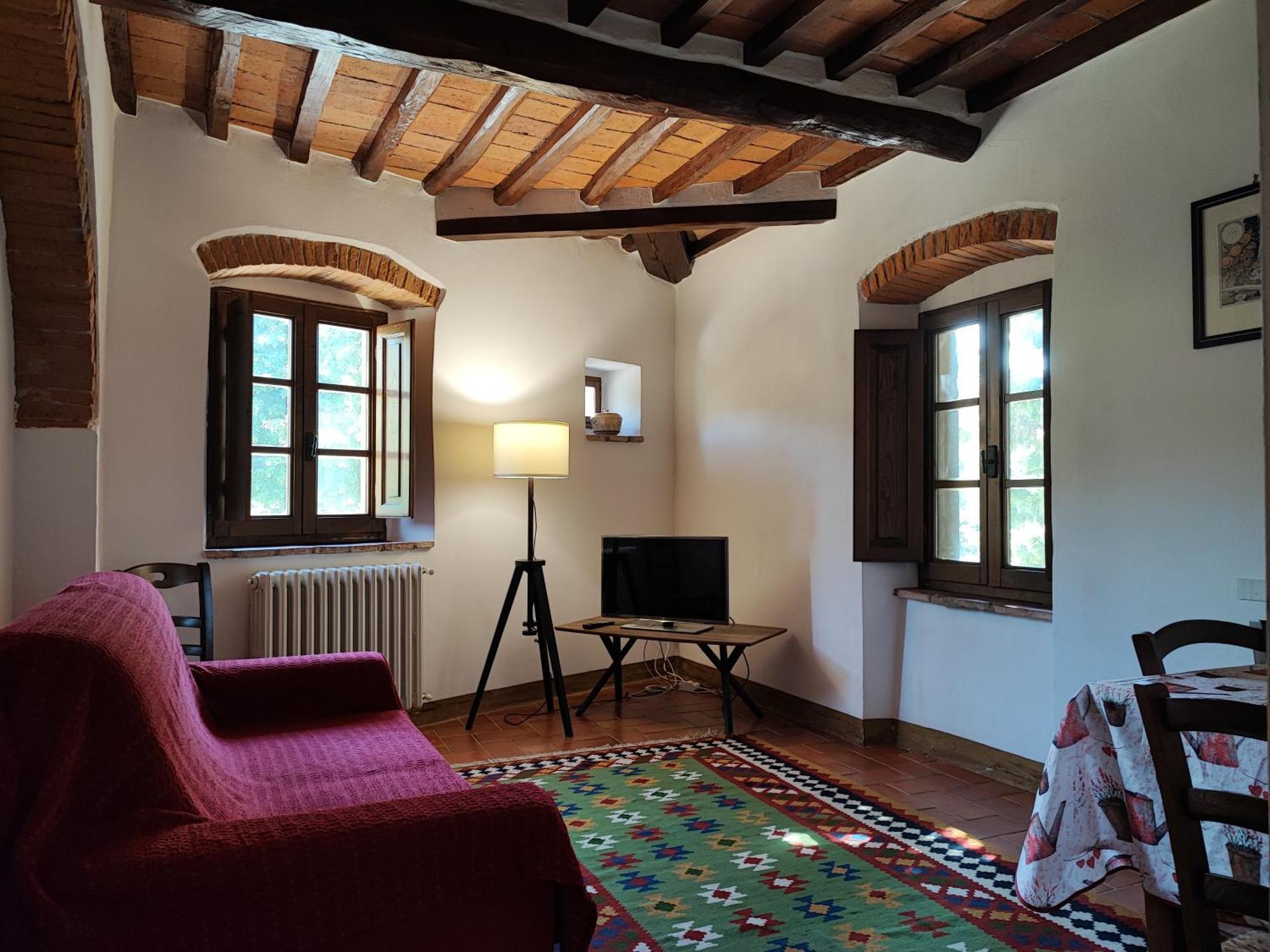 Villa La Nussa Capolona Szoba fotó